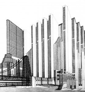 Chiattone; Modern Metropol, 1914.