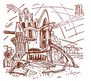 Virgilio Marchi; Gelecekçi Kent, 1924.