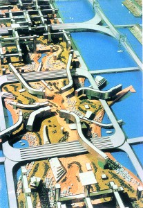 Tokyo planından ayrıntı.