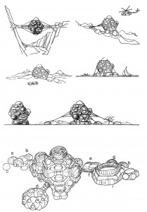 J.P.Jungman; Şişirme Evler.