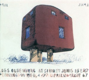 Claes Oldenburg; Elektrik Fişi Ev, 1967.