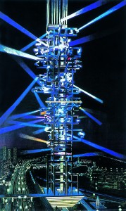 Nicholas Schöffer, Paris için kule.