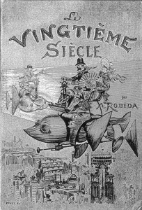 19. yüzyıl sonunda Robida'nın 20. yüzyıl düşü.