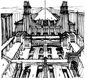 Sant' Elia; Yeni Kent, 1913-14.